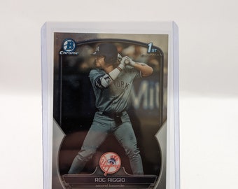 2023 Bowman Draft Roc Riggio 1st Bowman Chrome