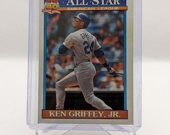 1991 Topps 40th All Star Ken Griffey JR Mariners #392