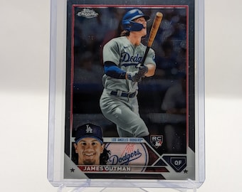 2023 Topps Chrome James Outman Rookie Card Los Angeles Dodgers