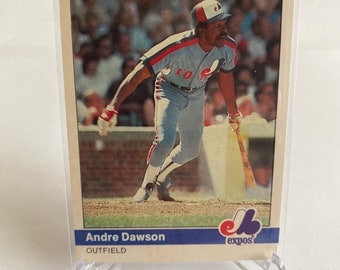 1983 Fleer Andre Dawson Hall of famer!!!
