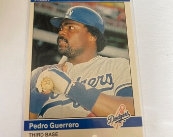 1983 Fleer Pedro Guerrero !!