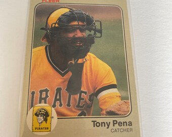 1983 Fleer Tony Peña!