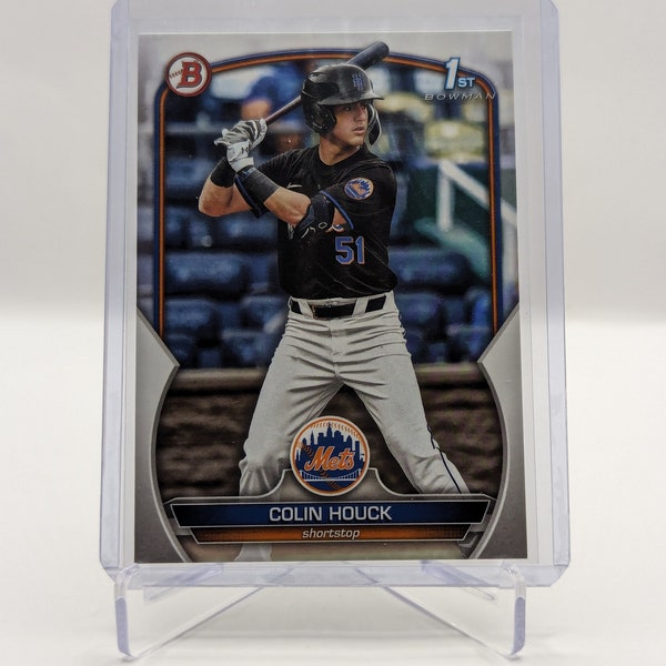 2023 Bowman Draft Colin Houck Rookie Card Paper New York Mets