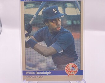 1983 Fleer Willie Randolph!!