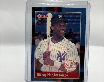 1988 Donruss Rickey Henderson! Yankees