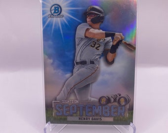 2023 Bowman Chrome Henry Davis Sights on September!