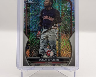 2023 Bowman Chrome Jaison Chourio MOJO Refractor - Guardians