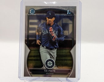 2023 Bowman Draft Chrome Tai Peete Seattle Mariners