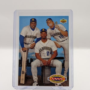 1992 Upper Deck Ken Griffey Jr Teammates Pacific Sock Exchange #55