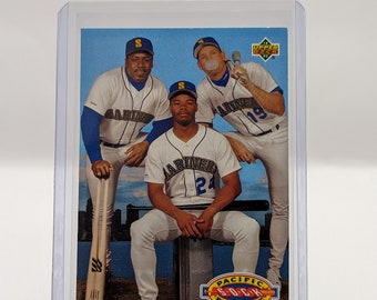 1992 Upper Deck Ken Griffey Jr Teammates Pacific Sock Exchange #55