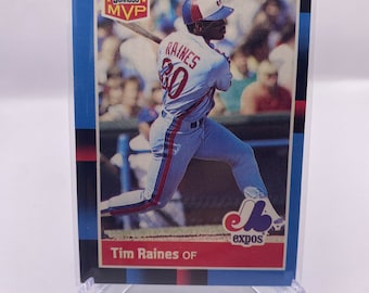 1987 Donruss Tim Raines MVP Insert!