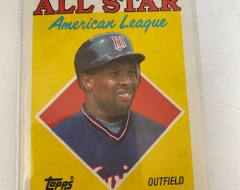 1988 Topps Kirby Puckett All star Card!!!