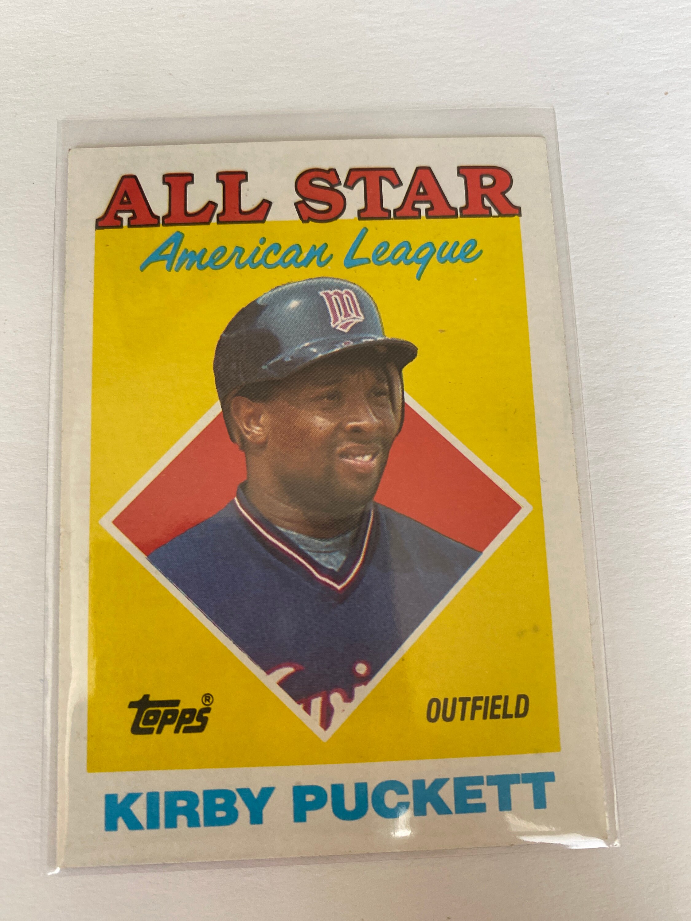 1988 Topps Kirby Puckett All Star Card!!! - Etsy