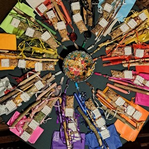 Conjunto ritual de la luna de duela de Ogham