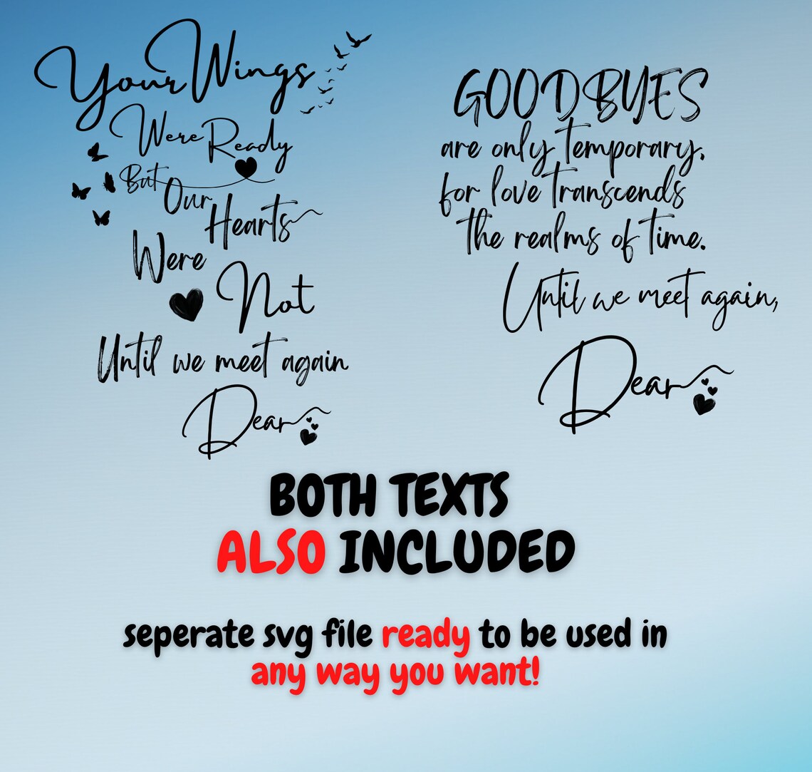 In Loving Memory PNG Memorial Background Memorial Design - Etsy