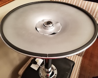 40 - 42 cm | Premium rubber bar stool base ring (German quality)