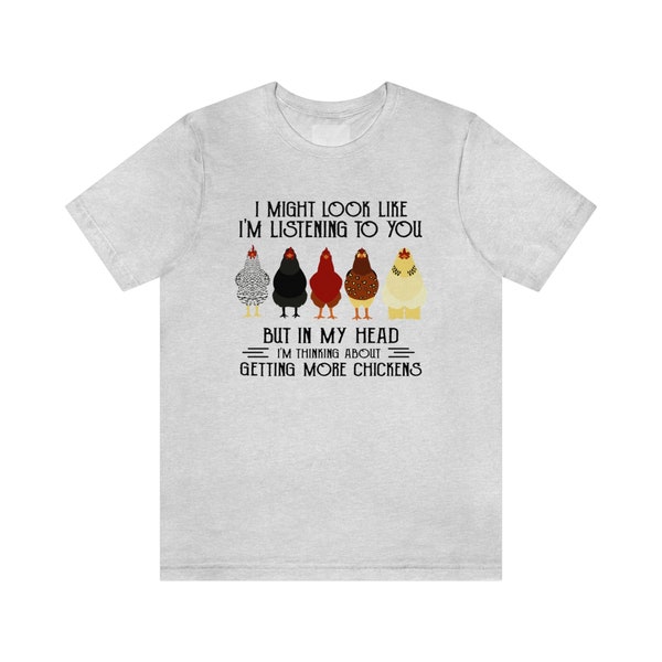 I Might Look Like I'm Listening to You -  Unisex Jersey Short Sleeve Tee