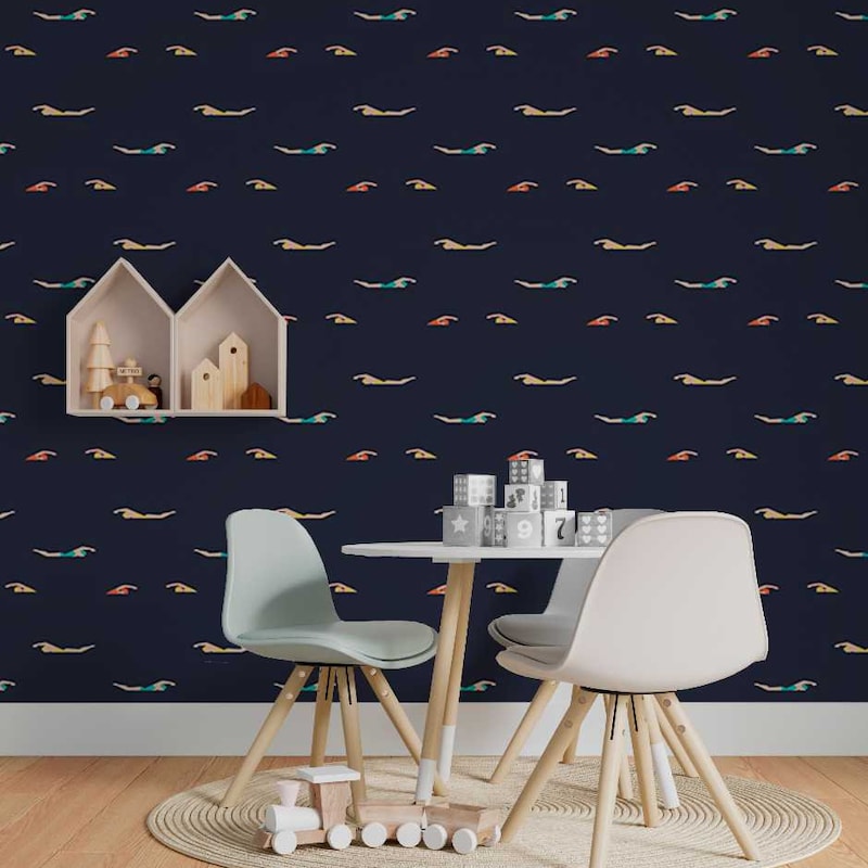 Sixties Wallpaper Etsy