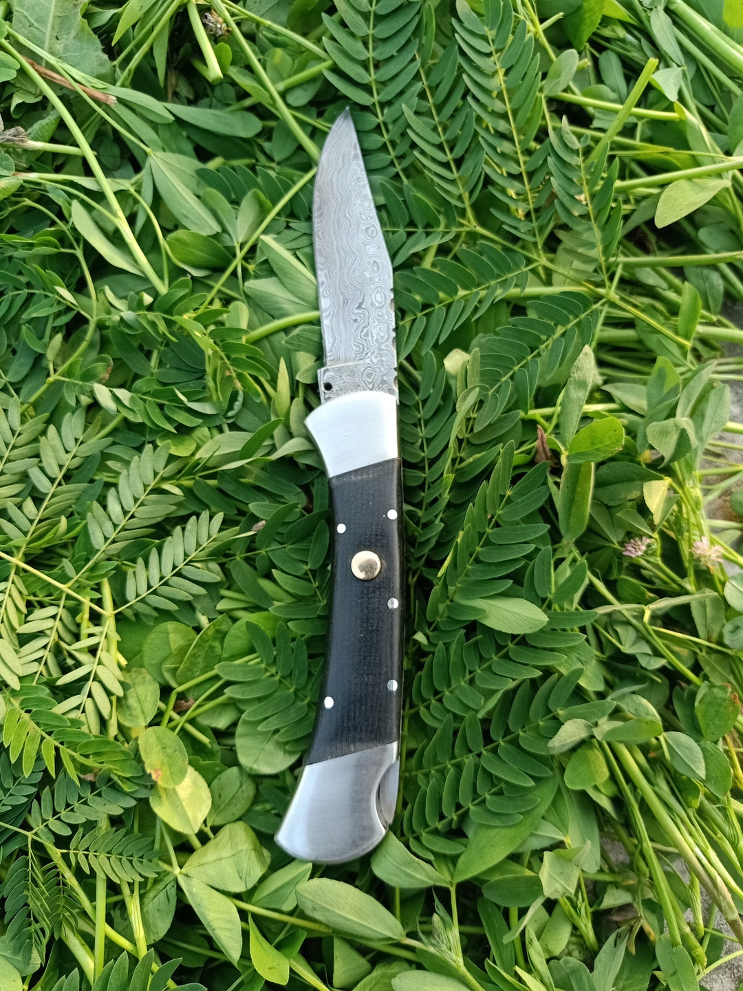 Custom Handmade Pocket Knife, Birthday Gift, Folding Knife, Anniversary