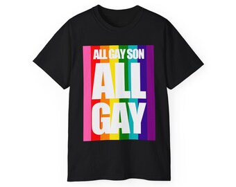 All Gay Son New Girl T-Shirt Fan Art Gift Winston Schmidt merchandise shirt Pride LGBT