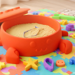 3D Printed Crab Sandbox Toy: Sensory Play STL File