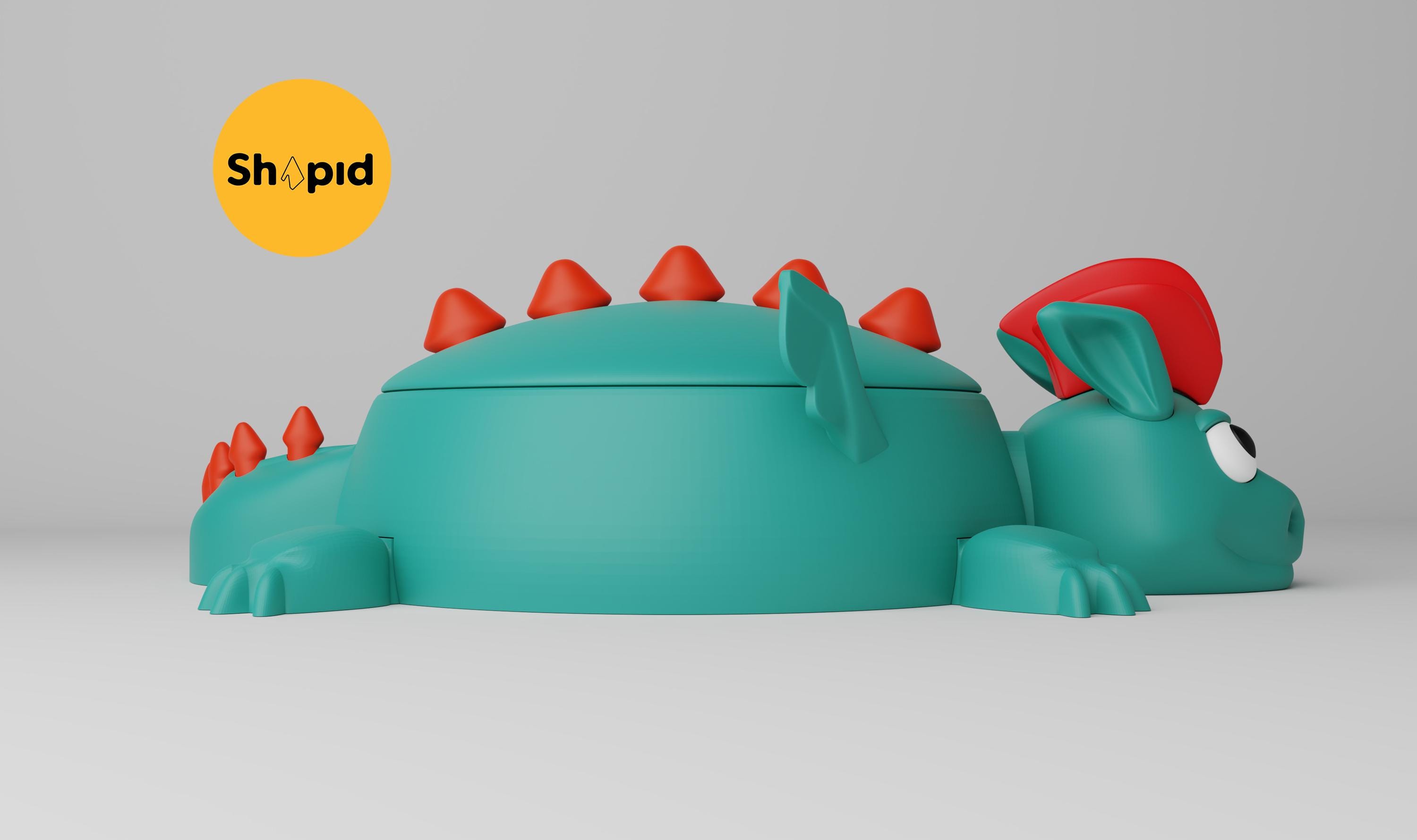 3D Printing Dragon Sandbox Toy: Customizable Sensory Play (STL File) - Etsy