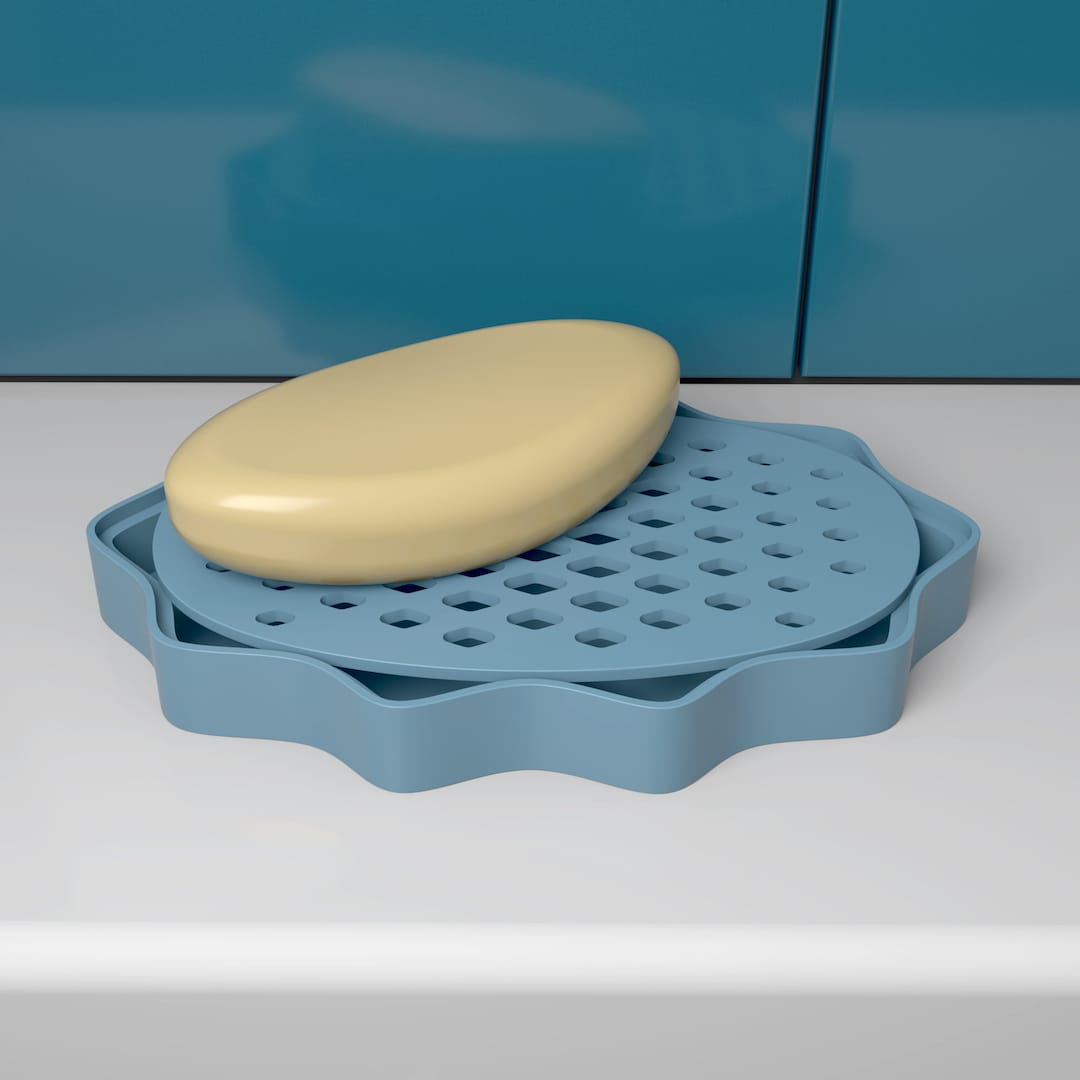Soap Holder 3D STL File Print Home Decor Bathroom Soap Box Decoration ...