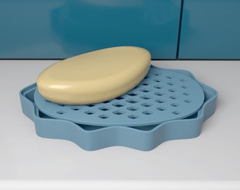 Minimalistyczny mydelniczka – plik do druku 3D: personalizowany wystrój łazienki (STL)