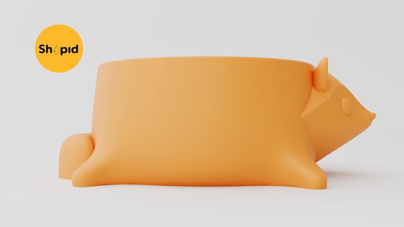 Raccoon Yarn Bowl STL File, 3D Printable Knitting & Crochet Organizer, Commercial License image 11