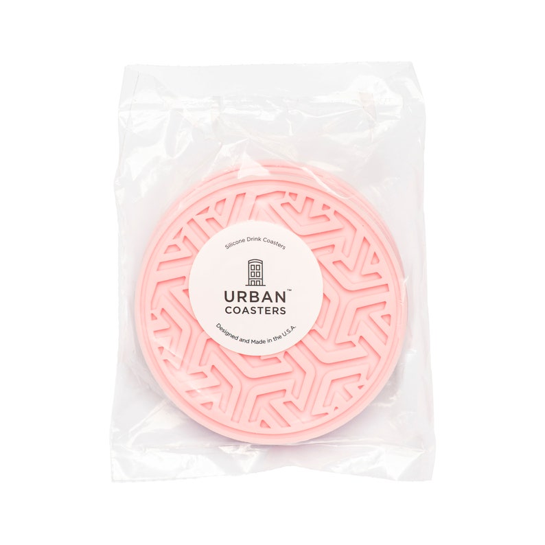 Minimalist Geometric Silicone Coasters