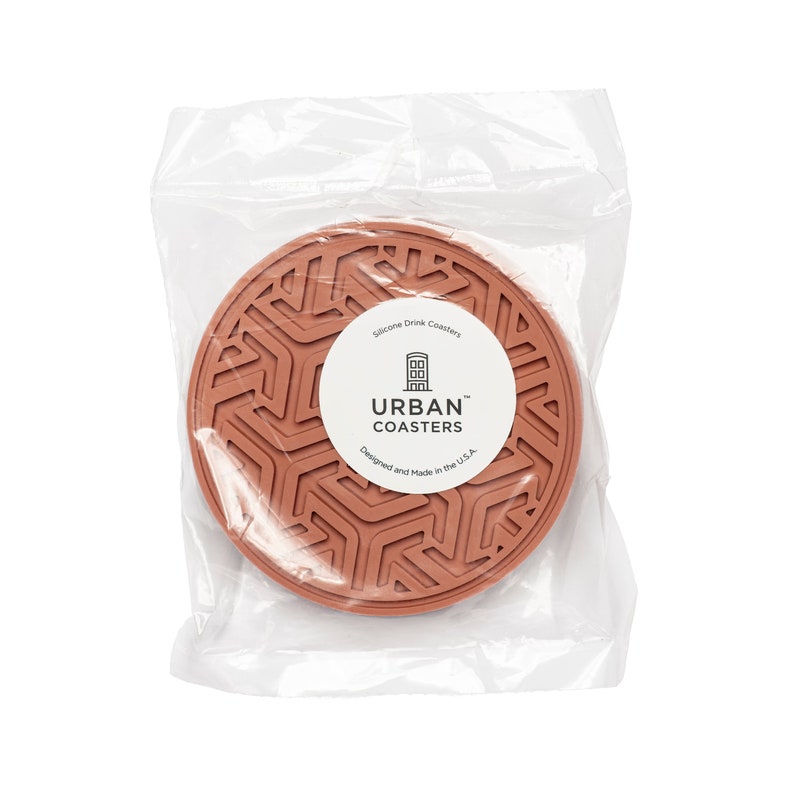 Minimalist Geometric Silicone Coasters - Thumbnail 4