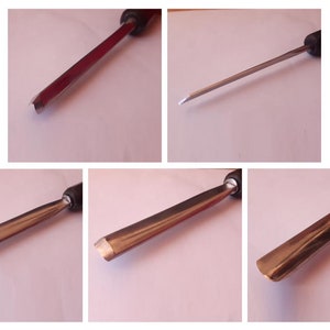 24 wood carving chisels tool