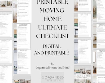 De ultieme verhuischecklist, checklist voor verhuizing, checklist voor thuis, to-do-lijst voor huizenkoper, verhuizen, verhuisplanner, verhuisgids