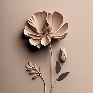 Minimalist Flowers Gallery Wall Downloadable Botanical Line Art Botany Prints Neutral Wall Art Floral Printable Art Boho Wall Print