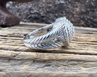 Vintage Estate Judith Ripka Cubic Zirconia Pave Heart 925