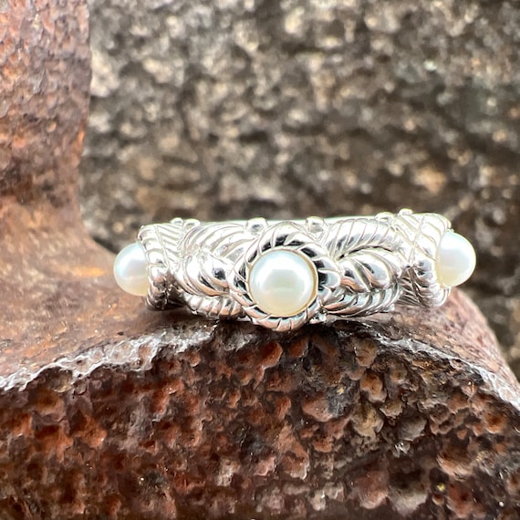 Judith ripka pearl ring best sale