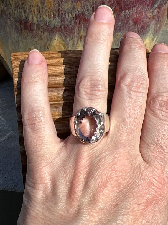 Large Amethyst Ring main image 1
