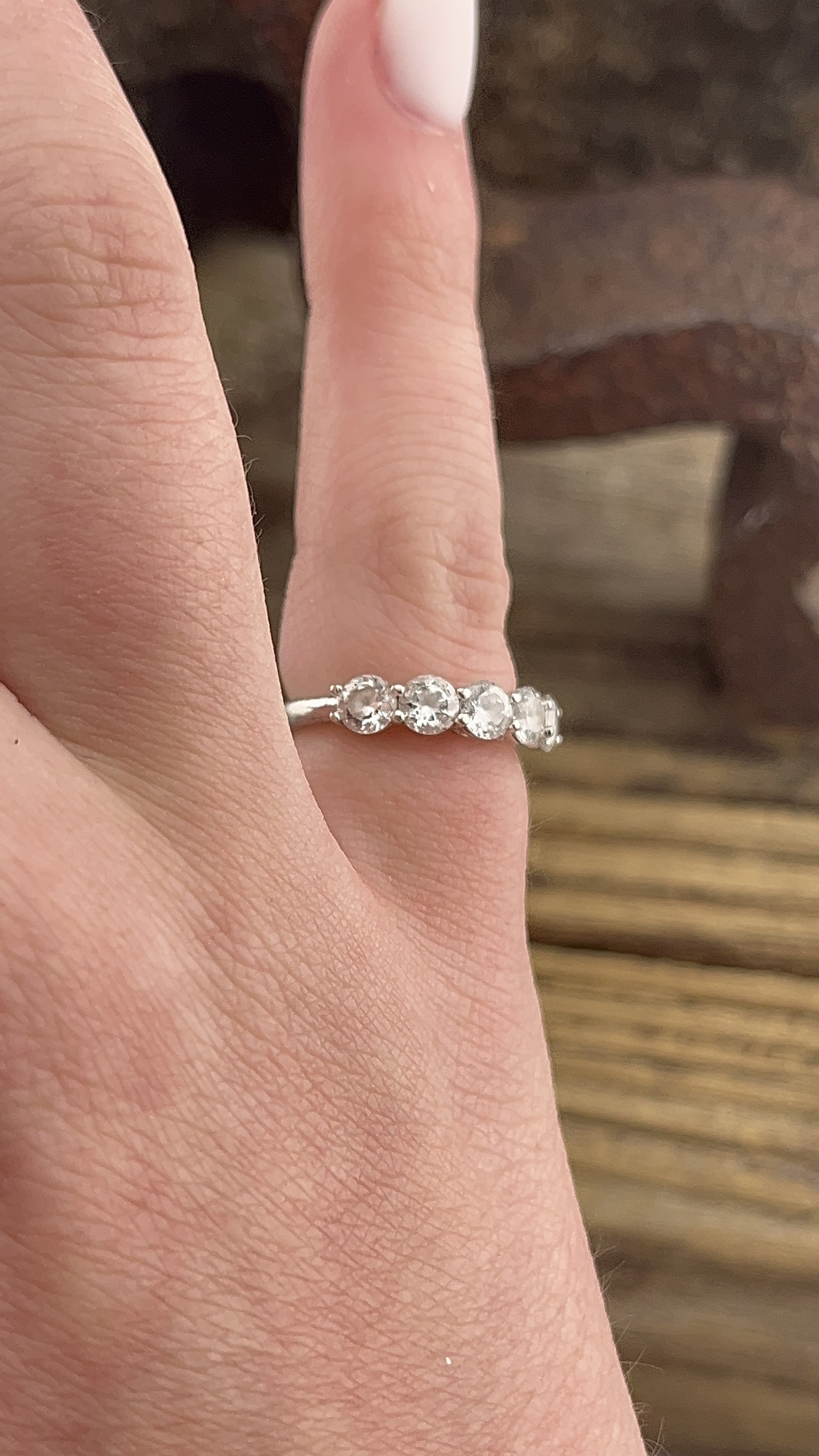 Diamond and Sapphire Eternity Band – Turgeon Raine