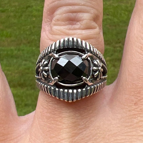 Vintage Carolyn Pollack Relios Faceted Hematite S… - image 8