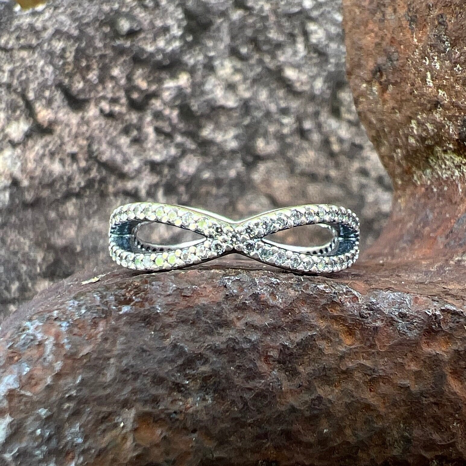 ★pandorum★ Acanthus ring 1 PR-004 PANDORA : Sparkling Wave Ring - Sterling Silver - Annies