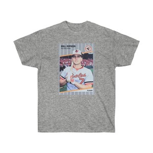 ビル・ライペン ボルチモア・オリオールズ エラーカード ユニセックス ウルトラコットン Tシャツ ベースボールカード シャツ
