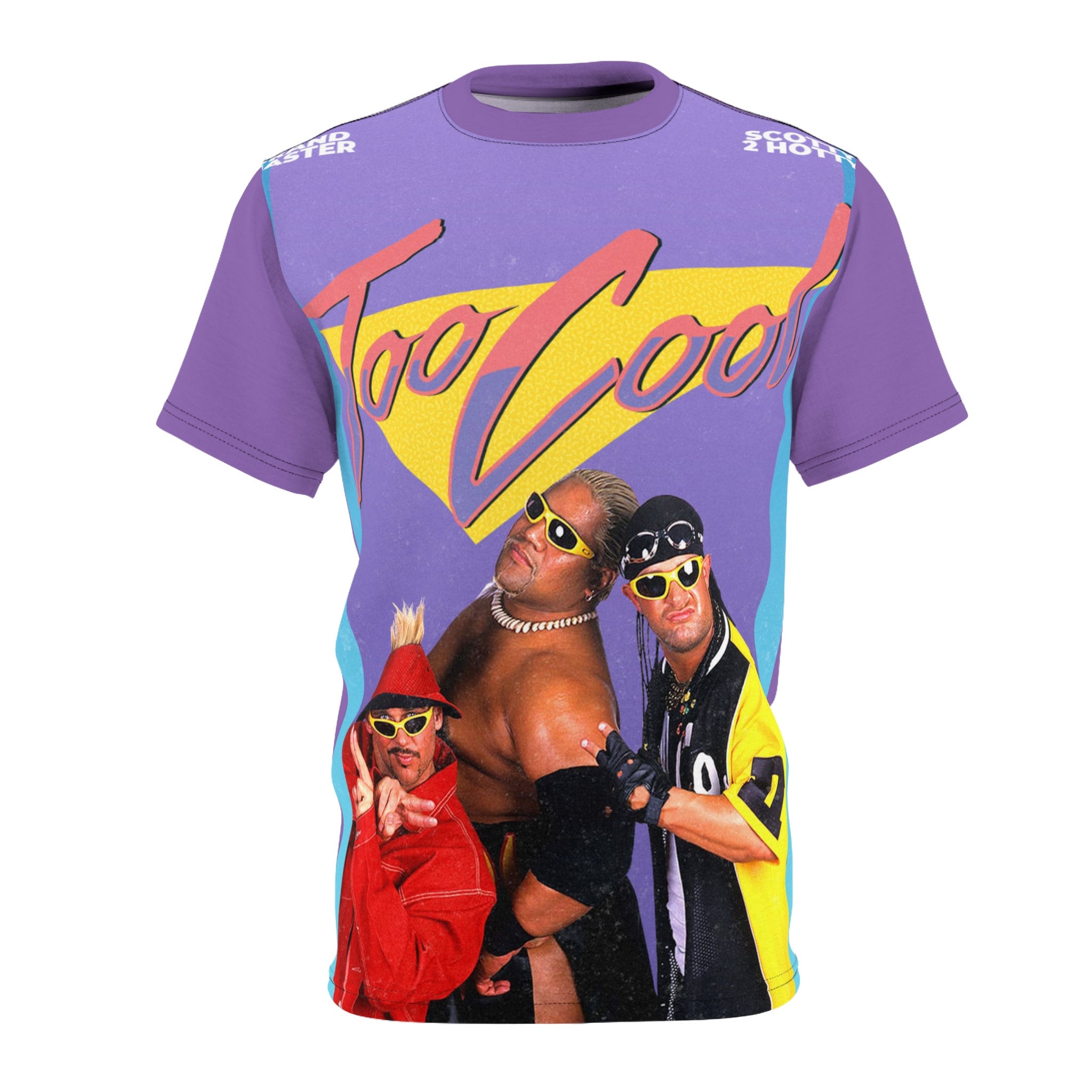 TOO COOL WWE Scotty 2 Hotty, Rikishi Grand Master Cut & Sew