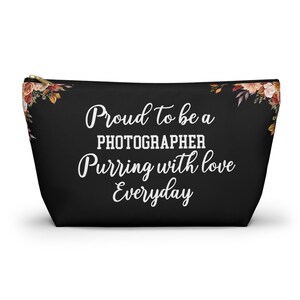 Photographe Essentials Pouch Camera Lover Gift Photographer Organizer Bag Travel Storage Zipper Case For Photo Gear And Accessories