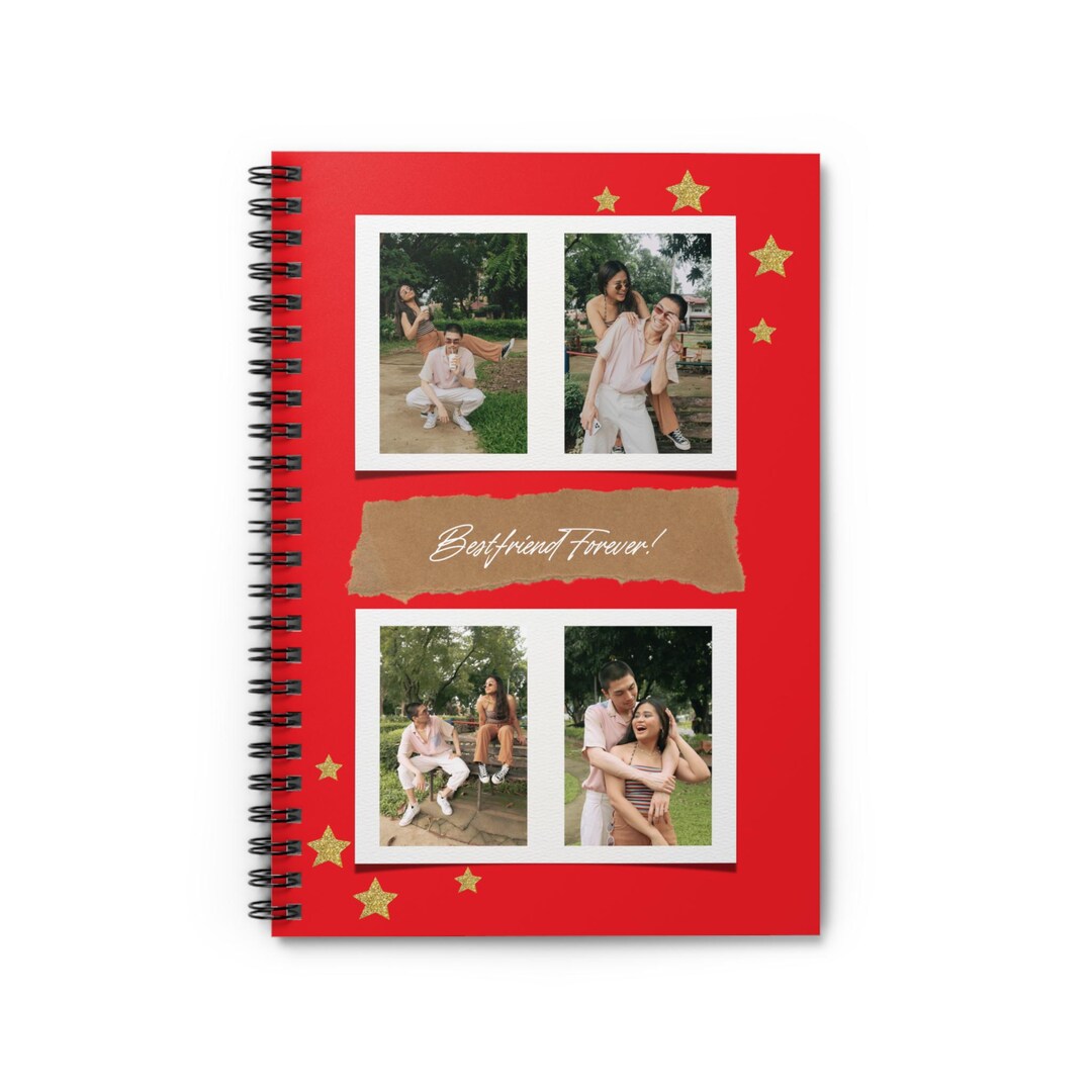 Personalized Friend Journal Book, Custom Best Friend Notebook, Gift for ...