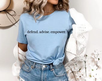 弁護士Tシャツ、リーガルイーグルTシャツ、異議却下Tシャツ、正義の戦士ギフトTシャツ、法廷生活Tシャツ、ユニセックスソフトスタイルTシャツ