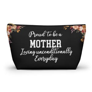Mother Essentials Pouch Gift For Mom Zipper Organizer Bag For Mothers Day Travel Makeup Toiletry Bag Thoughtful Gift For New Or Busy Moms