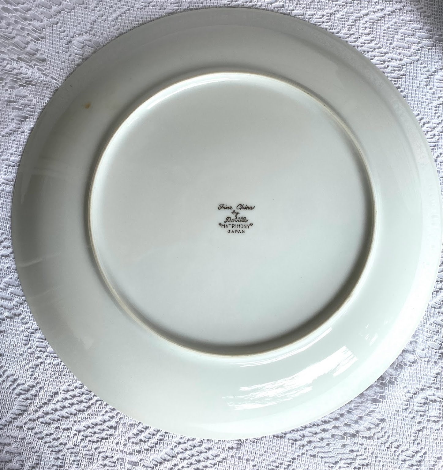 Deville “MATRIMONY” Japan Fine China- 6 Piece Place Setting