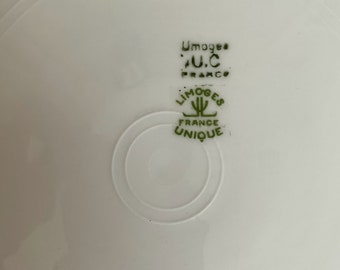 Vintage UNION CÉRAMIQUE Limoges UNIQUE 1929 Fruit Bowl - Set of 5