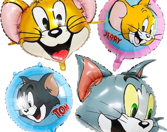 Palloncini in lamina a tema Tom Cat e Jerry Mouse