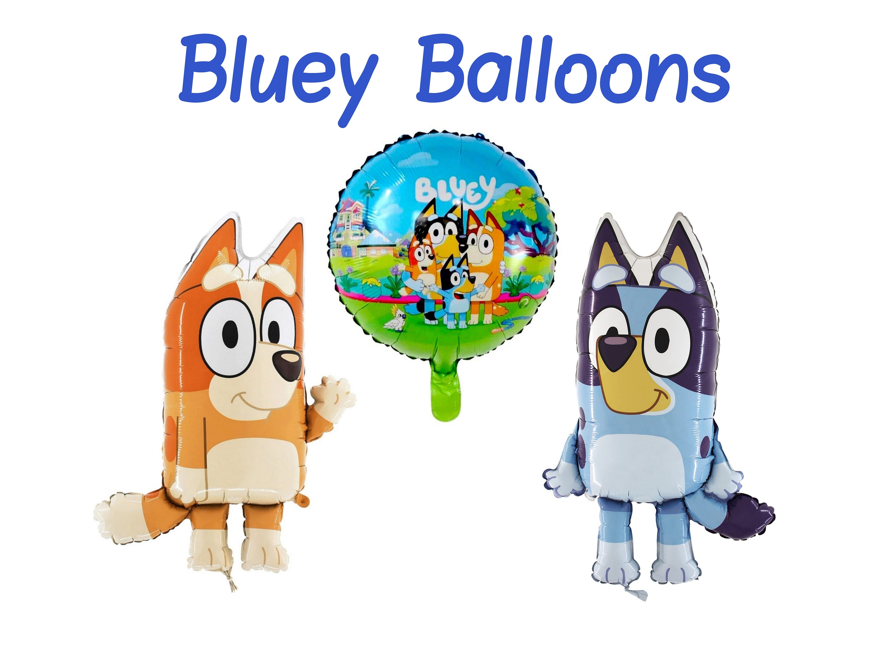 Acheter 1 pièces Bluey-Bingo ballons joyeux anniversaire fête d